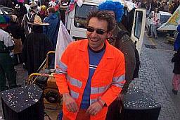 Anthony au Carnaval étudiant, Caen 2002